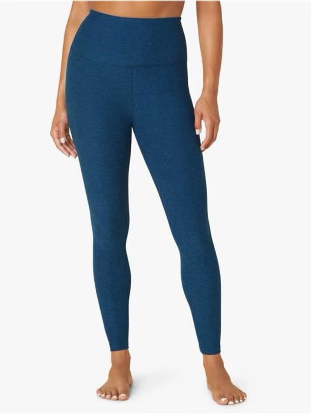 Beyond Yoga Blue Space Dye Caught in The Midi High Rise Legging Size XS 052